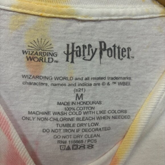 Harry Potter Chibi Hermoine, Ron, Harry tiedye T-shirt size medium - Picture 4 of 4